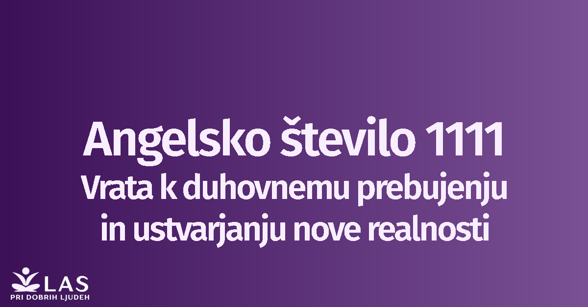 Angelsko število 1111