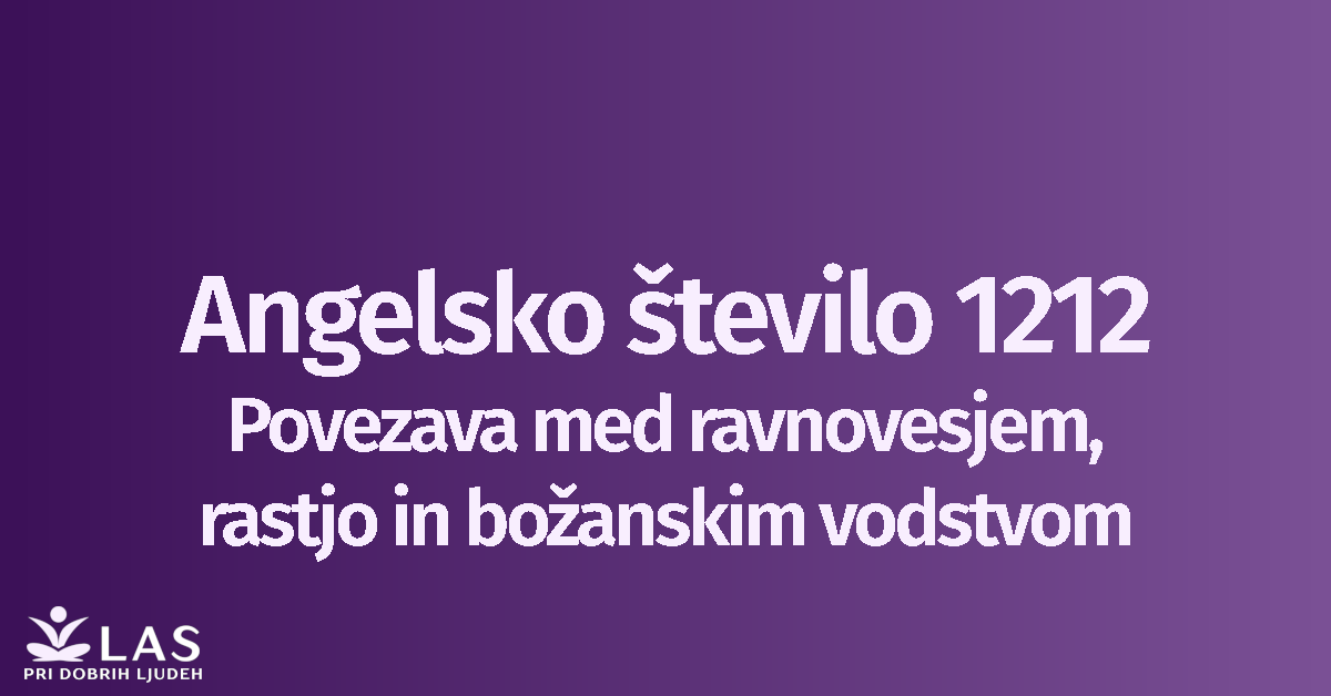 Angelsko število 1212