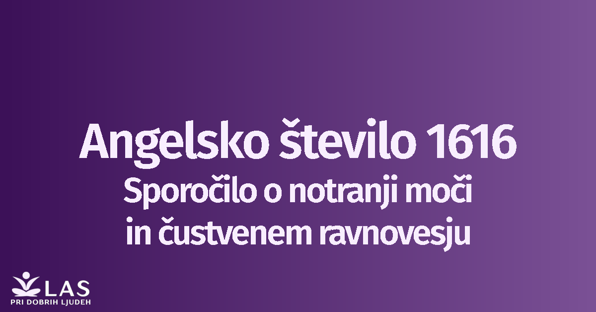 Angelsko število 1616