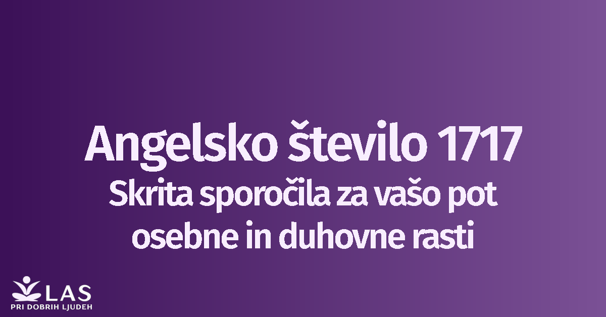 Angelsko število 1717
