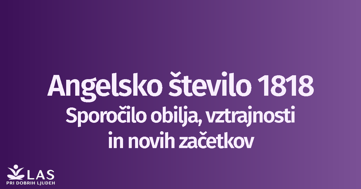 Angelsko število 1818
