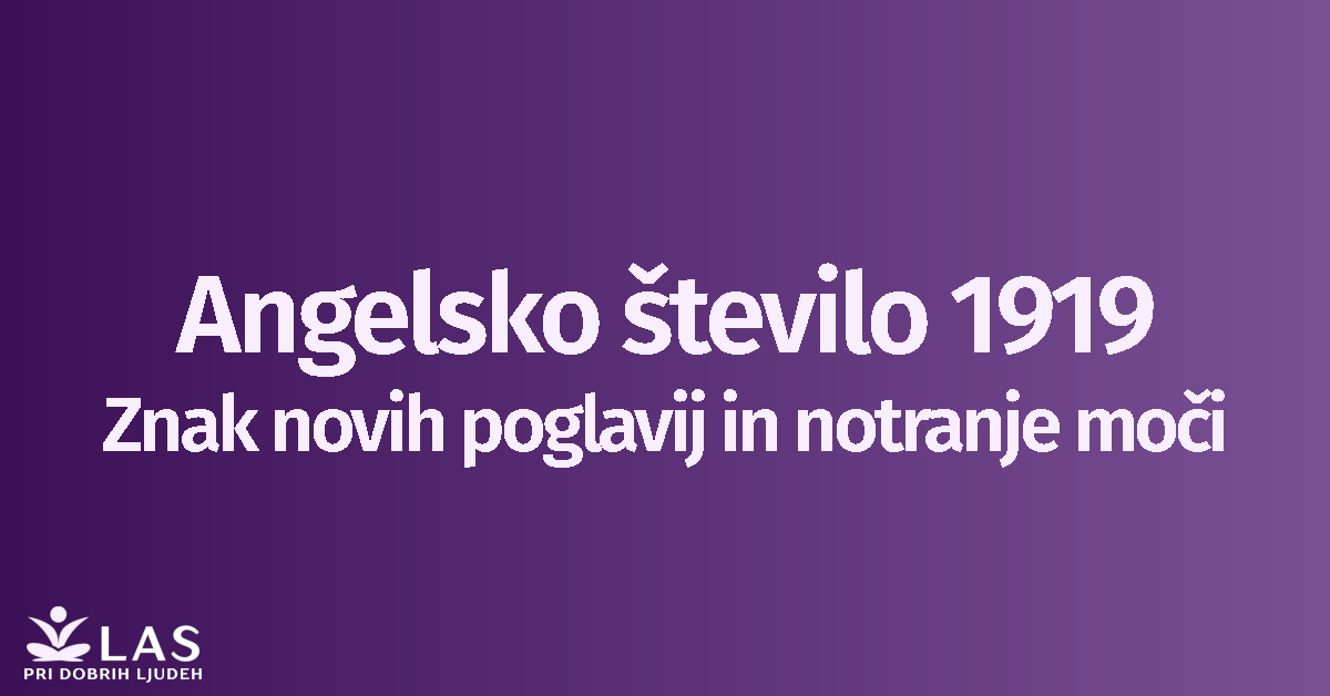 Angelsko število 1919
