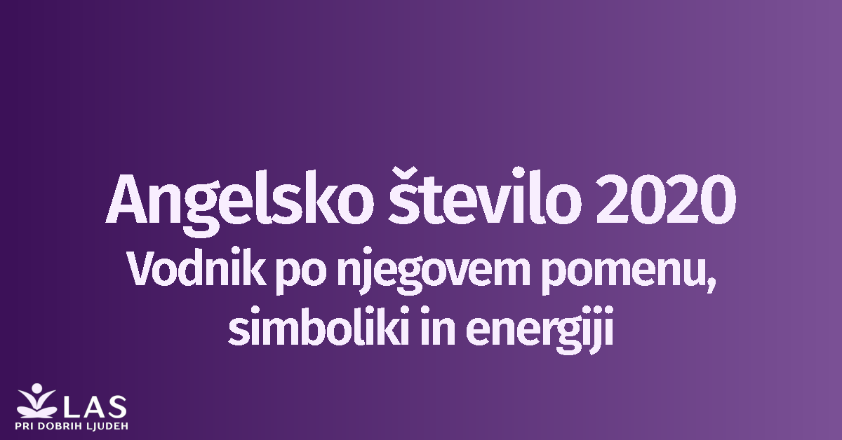 Angelsko število 2020