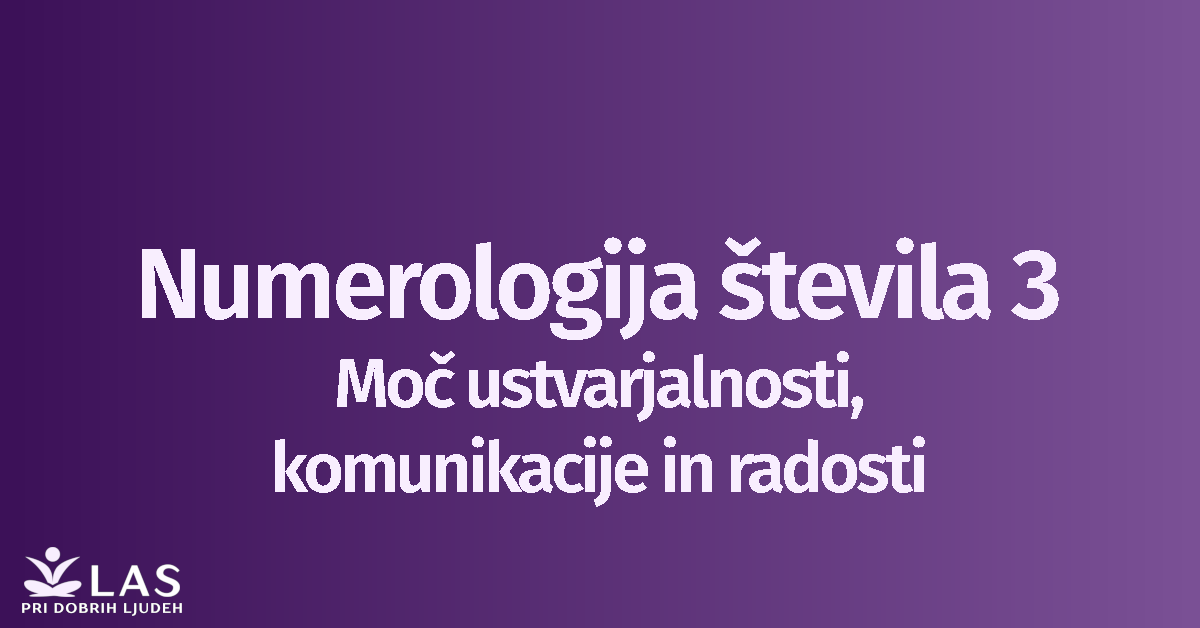 Numerologija števila 3
