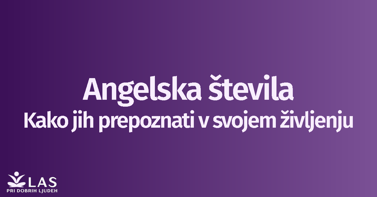 Angelska števila