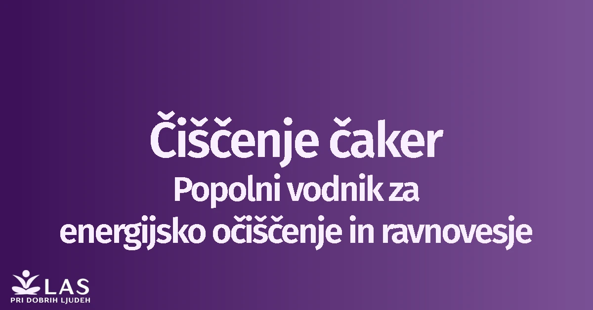 Čiščenje čaker