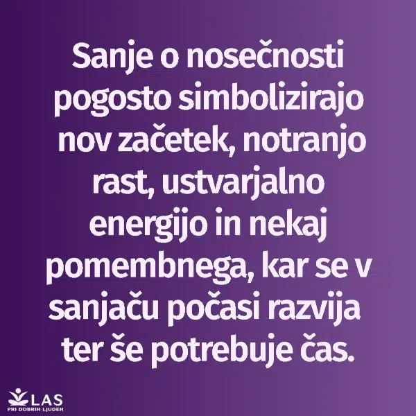 Kaj pomenijo sanje o nosečnosti in otrocih