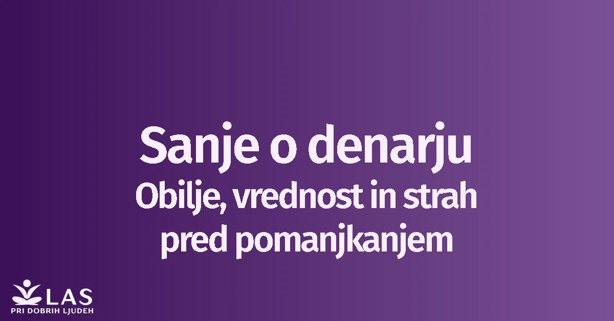 Sanje o denarju