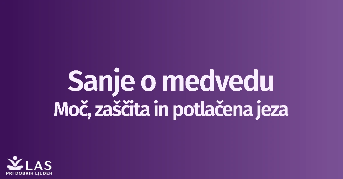 Sanje o medvedu