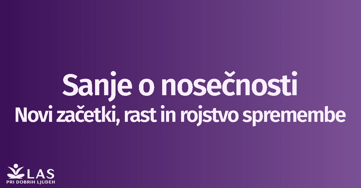 Sanje o nosečnosti