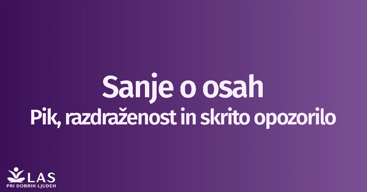 Sanje o osah