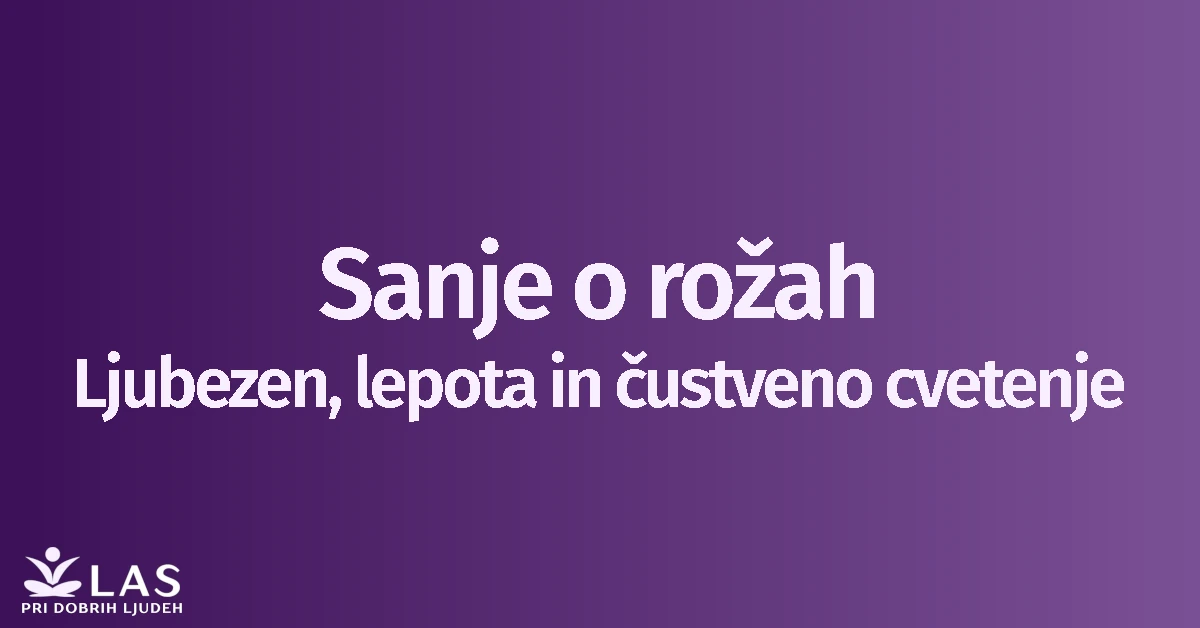Sanje o rožah