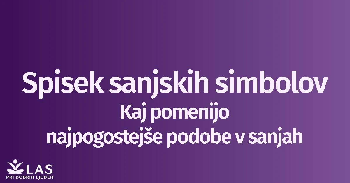 Spisek sanjskih simbolov